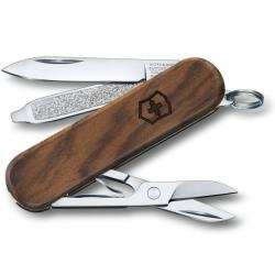 Швейцарський складаний ніж 58мм Victorinox CLASSIC SD WOOD 0.6221.63B1
