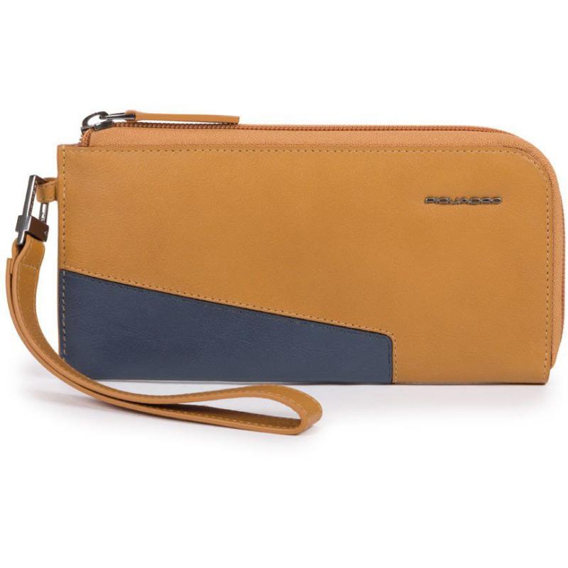 Клатч Piquadro Hakone (S104) Tobacco-Blue PP4766S104R_CUBL