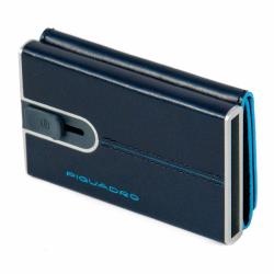 Кредитниця-портмоне Piquadro BLUE SQUARE (B2) Navy Blue PP4891B2R_BLU2