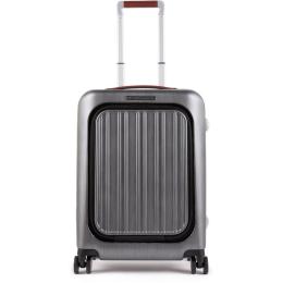 Валіза Piquadro Relyght (PC) Black-Tobacco BV5031PC2P_NCU (Маленька)