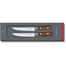 Набір кованих ножів для стейка (2 шт) Victorinox GRAND MAITRE Steak 7.7240.2W