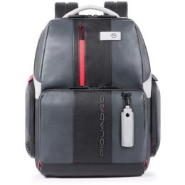 Рюкзак для ноутбука 15,6″ Piquadro URBAN Grey-Black CA4532UB00_GRN