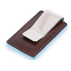 Затискач для банкнот Piquadro BLUE SQUARE (B2) Cognac PP4857B2_MO