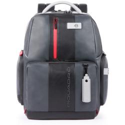 Рюкзак для ноутбука 15,6″ Piquadro BAGMOTIC (BM) Grey-Black CA4550UB00BM_GRN