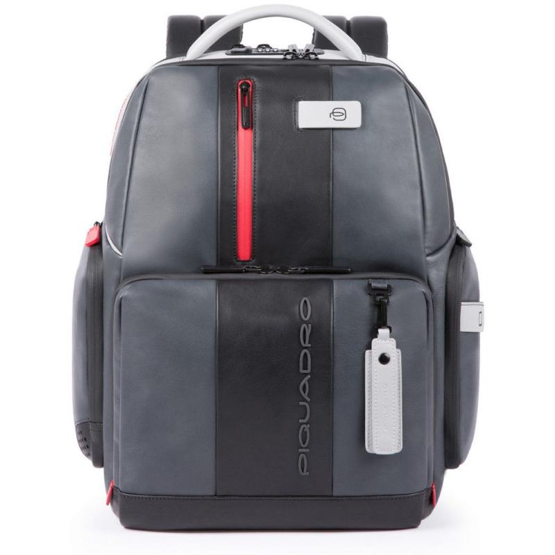 Рюкзак для ноутбука 15,6 Piquadro BAGMOTIC (BM) Grey-Black CA4550UB00BM_GRN