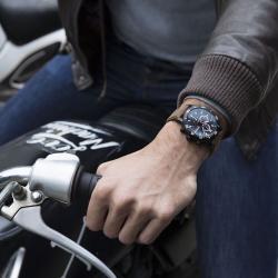 Мужские часы Wenger ROADSTER Black Night Chrono W01.1843.107