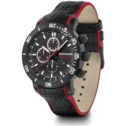 Мужские часы Wenger ROADSTER Black Night Chrono W01.1843.109