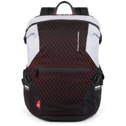 Рюкзак для ноутбука 14″ Piquadro PQ-Y (PQY) Grey-Red CA5116PQY_GRR
