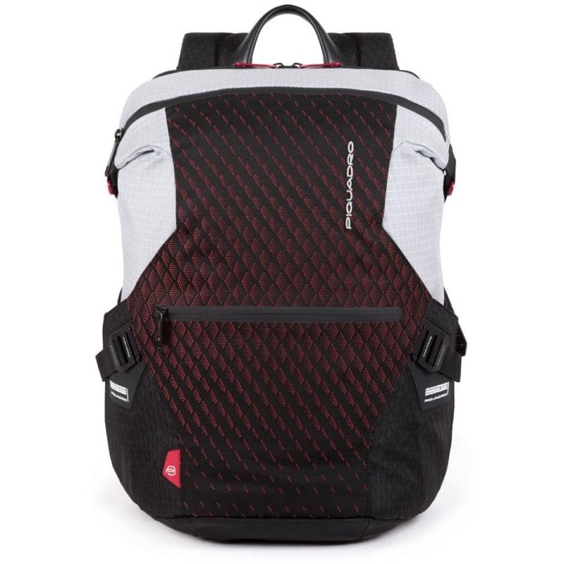 Рюкзак для ноутбука 14  Piquadro PQ-Y (PQY) Grey-Red CA5116PQY_GRR