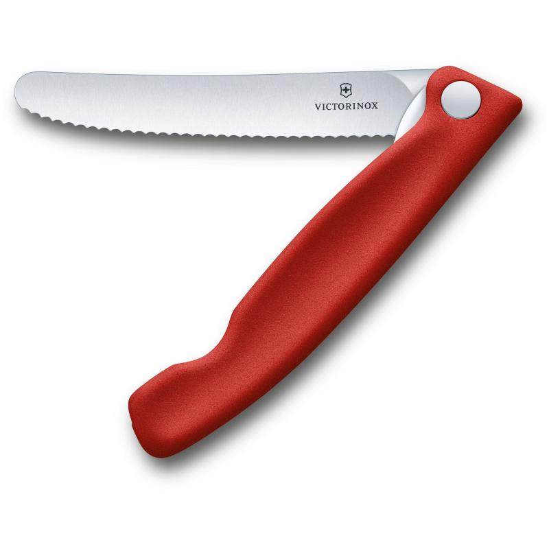Ніж кухонний складаний 11 см (серейтор) Victorinox SWISS CLASSIC Paring 6.7831.FB