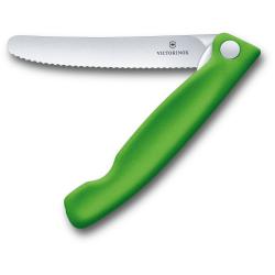 Ніж кухонний складаний 11 см (серейтор) Victorinox SWISS CLASSIC Paring 6.7836.F4B