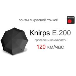 Парасолька-автомат Knirps E.200 Medium Duomatic/Black Kn95 1200 1001