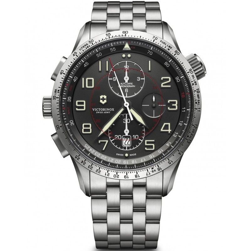 Чоловічий годинник Victorinox Swiss Army AIRBOSS Mechanical Chrono M9 V241722