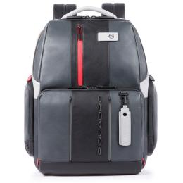 Рюкзак для ноутбука 15,6″ Piquadro URBAN Grey-Black CA4532UB00L_GRN