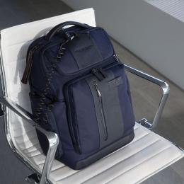Рюкзак для ноутбука 15,6″ Piquadro BRIEF 2 Blue CA5477BR2BM_BLU