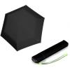 Парасолька механічна Knirps US.050 Ultra Slim Manual/Neon Black Kn95 0050 8395