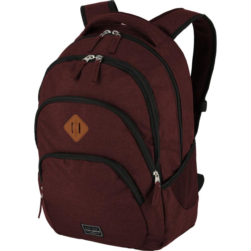 Рюкзак для ноутбука 15,6  Travelite BASICS/Bordeaux TL096308-70