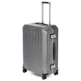 Чемодан Piquadro PQ LIGHT (PQL) Black-Tobacco BV4427PQLM_NCU (Средний)