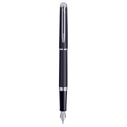 Ручка перова Waterman HEMISPHERE Matte Black CT FP F