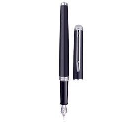 Ручка перова Waterman HEMISPHERE Matte Black CT FP F