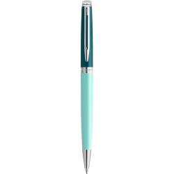Ручка кулькова Waterman HEMISPHERE Color Blocking Green CT BP