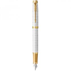 Ручка перова Parker IM Premium Pearl GT FP M