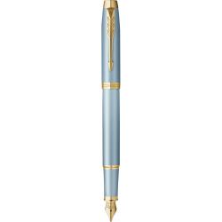 Ручка перова Parker IM Rituals Turquoise Green GT FP F+ Пакет Parker Rituals