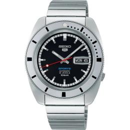 Чоловічий годинник Seiko 5 SPORTS Pepper Black 1968 Recreation Limited Edition SRPL05K1