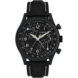 Чоловічий годинник Timex WATERBURY Fly-Back Chronograph GMT Tx2w48000