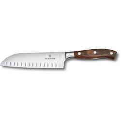 Кований ніж-сантоку 17 см Victorinox GRAND MAITRE Wood Santoku 7.7320.17G