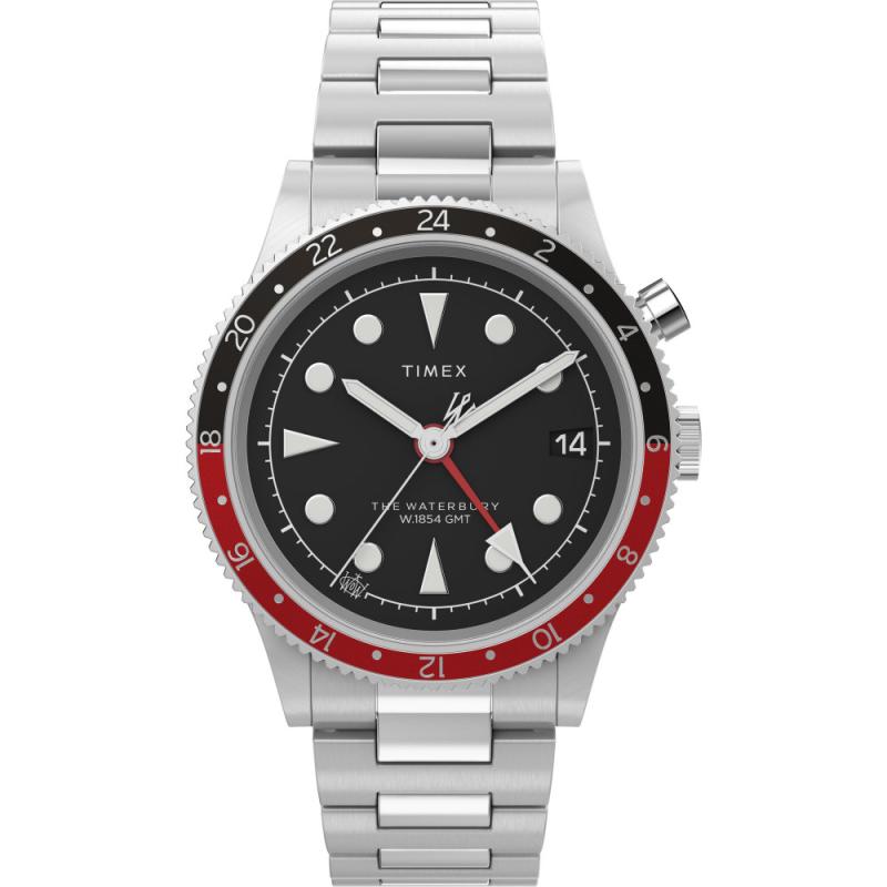 Чоловічий годинник Timex WATERBURY Traditional GMT Tx2w22700