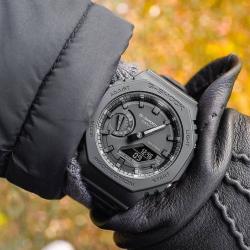 Чоловічий годинник Casio G-SHOCK Carbon Core Guard GA-2100-1A1ER