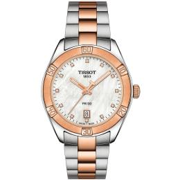 Жіночий годинник Tissot PR100 Sport Chic T101.910.22.116.00