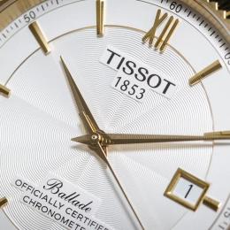 Мужские часы Tissot BALLADE Powermatic 80 Silicium T108.408.22.278.01