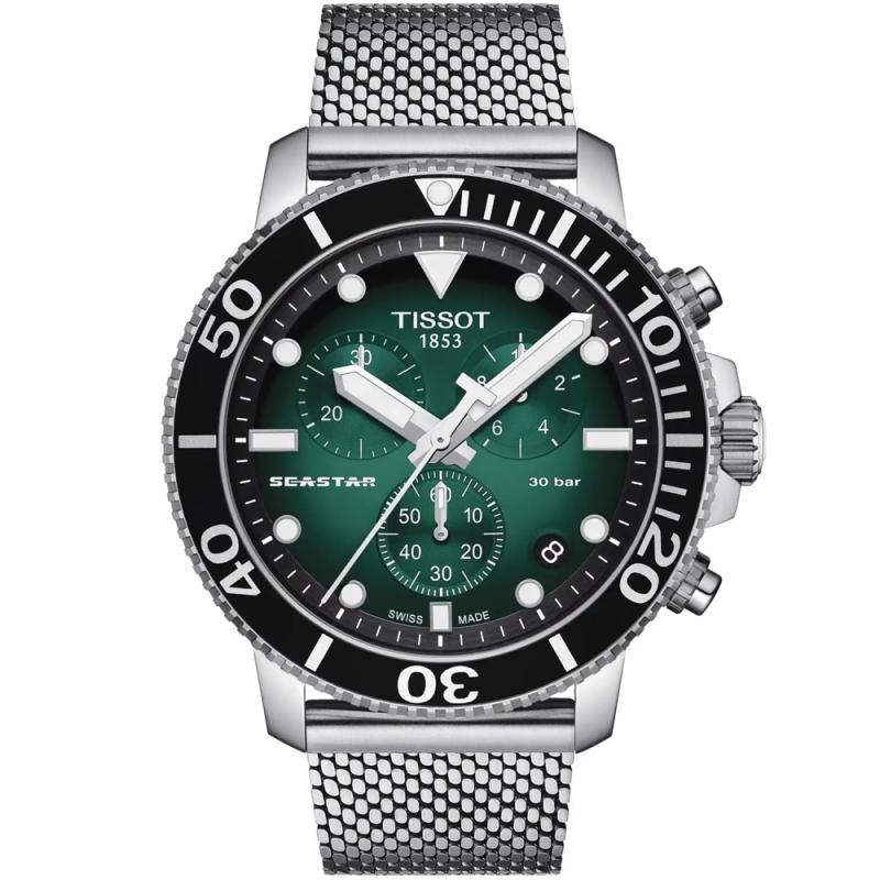 Чоловічий годинник Tissot Seastar 1000 Chrono T120.417.11.091.00